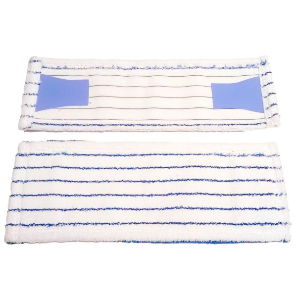 MOP MIKRO BÍLO-MODRÝ 50 cm - 2 x jazyk
