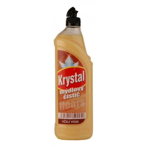 KRYSTAL mýdlový čistič s včelím voskem 750ml