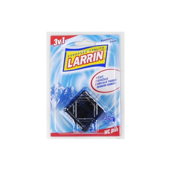 Larrin WC blok - modrý (do nádržky)2x 50g